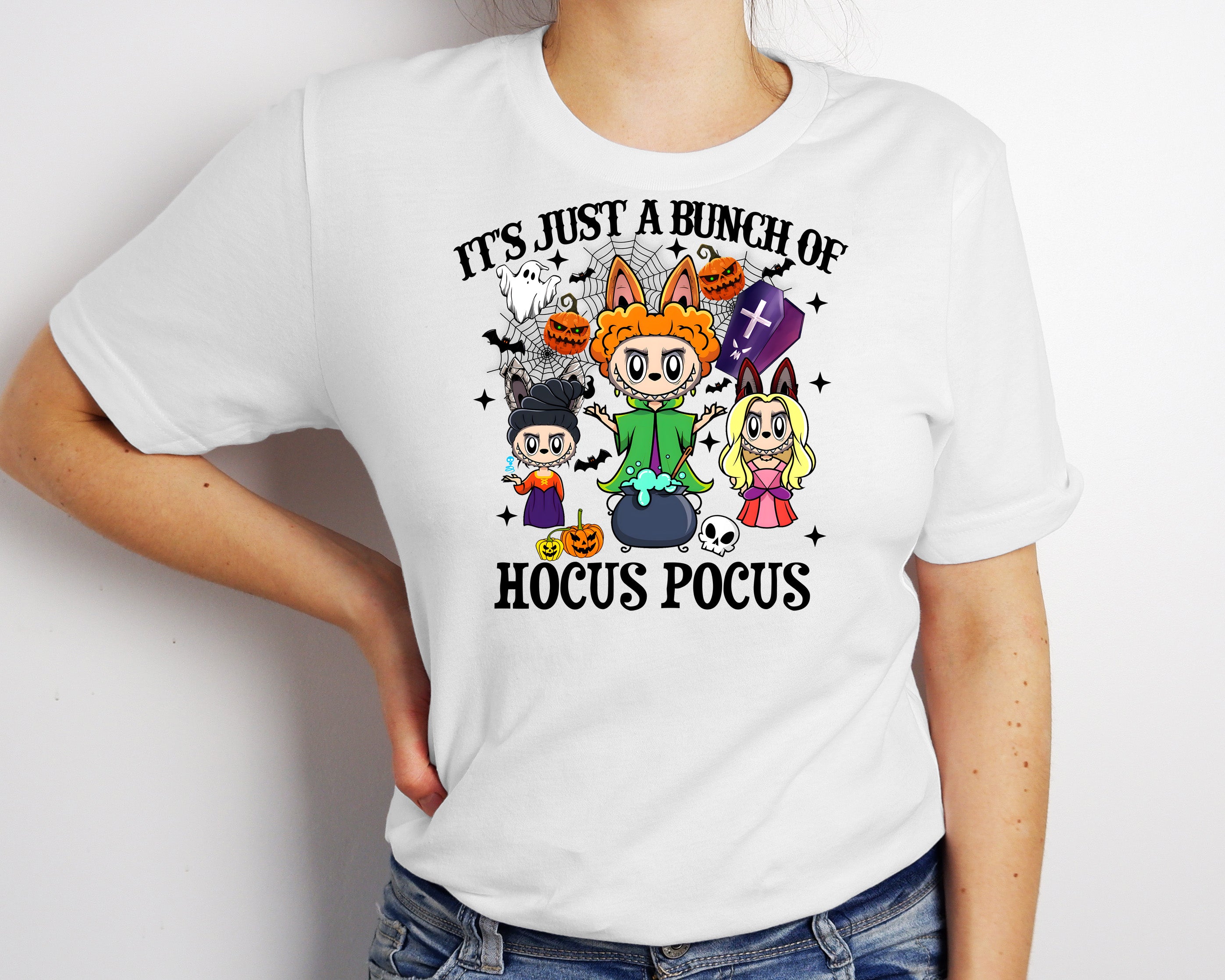 Hocus Pocus DTF Transfer 11" Wide | Just a Bunch of Hocus Pocus Halloween Design