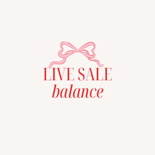 Live Sale Balance